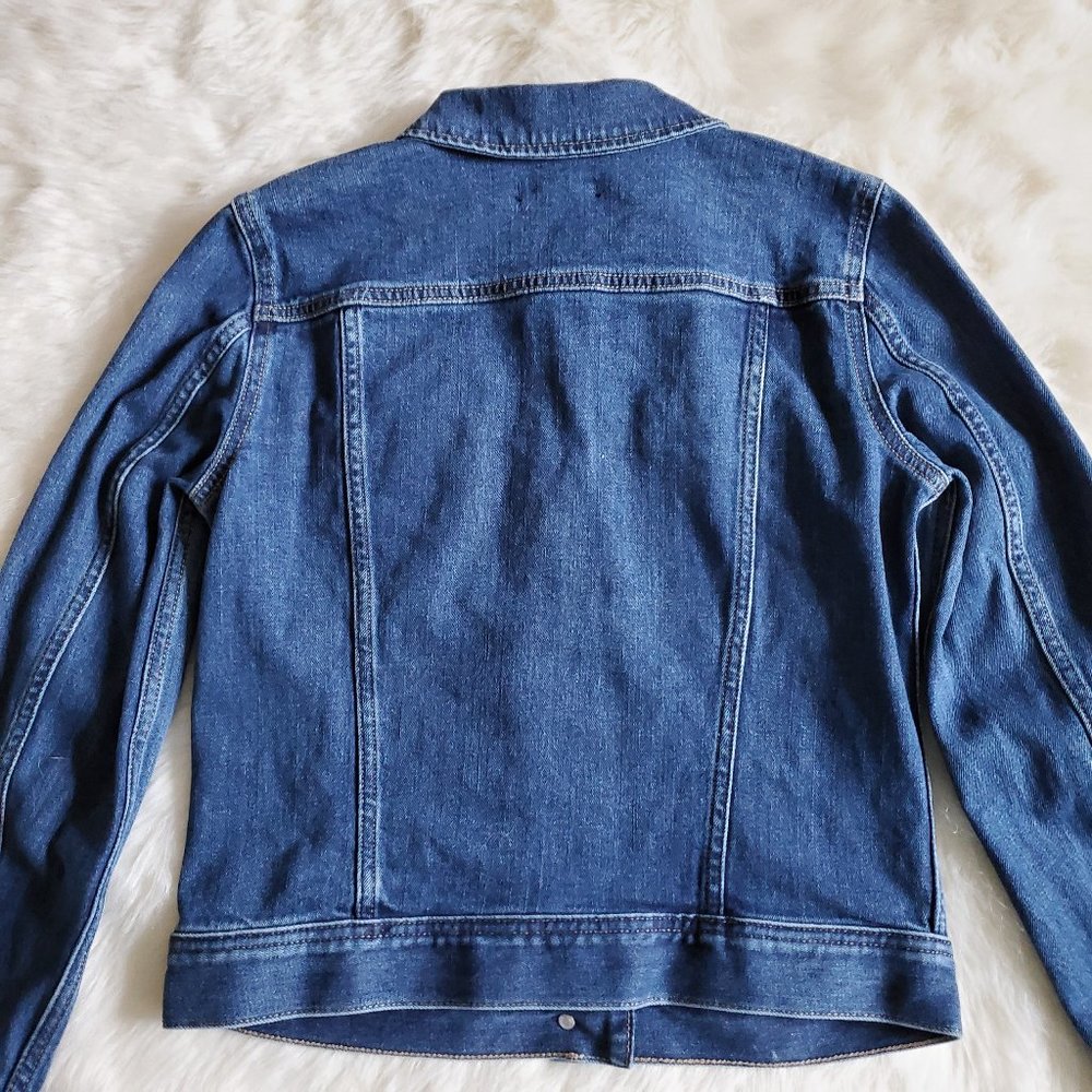 J. Crew Classic Denim Jacket in Ocean Size XXS EUC - Picture 8 of 16